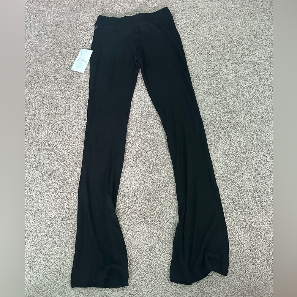 Black Flared Pants